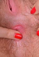 Aali spreads her pink hairy holes open., Aali Rousseau (aul001) ATK Natural & Hairy: Aali Rousseau (Aali spreads her pink hairy holes open.)