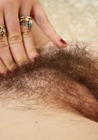 Hairy Barb spreads her bush, Barb (bar033) ATK Archives: Barb (Hairy Barb spreads her bush)