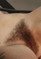 Hairy Francin poses nude outside, Francine McAllister (fra025) ATK Archives: Francine McAllister (Hairy Francin poses nude outside)