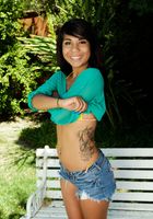 Latina Kara strips outdoors, Kara Hartley (kar099) ATK Exotics: Kara Hartley (Latina Kara strips outdoors)