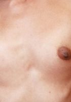 Cut-off booty shorts and a bra on Laynee James, Laynee James (lay022) ATK Petites: Laynee James (Cut-off booty shorts and a bra on Laynee James)