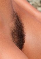 Hairy Megan spreads outdoors, Megan Promesita (meg023) ATK Petites: Megan Promesita (Hairy Megan spreads outdoors)