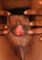 Ebony Mina shows off her bush, Mina (min015) ATK Natural & Hairy: Mina (Ebony Mina shows off her bush)